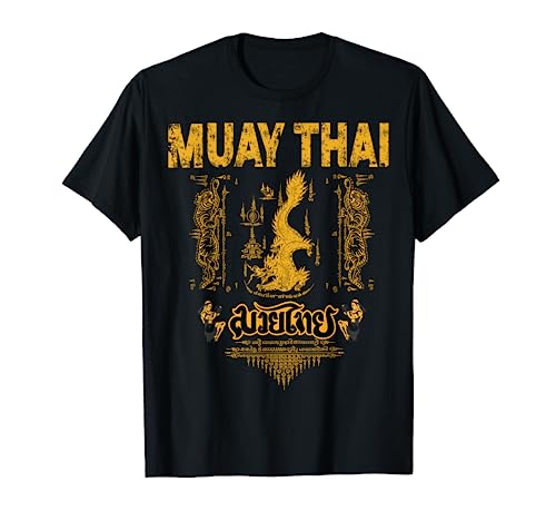Sawadee thai traditional sak yant thai twin tiger muay thai Camiseta
