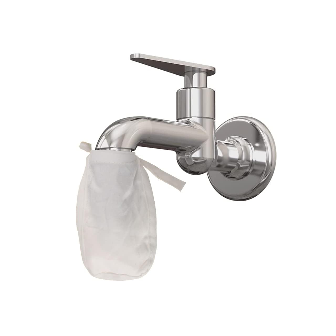 Swami Enterprise Reusable Water Filter Tap Cover - Medium Size Cotton Cloth for Home and Kitchen (Light Color) Pack of 10-image-15