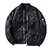 Vêtements de printemps pour homme pilote de l'armée de l'air, noir, 4X-Large