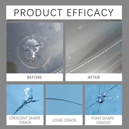 Image of Windshield Crack Repair Kit, 2025 New Cracks Gone Glass Repair Kit, Quick Fix Automotive Windscreen Tool, Premium Windshield Repair Kit for Chips and Cracks