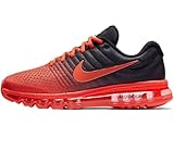 100% auténtico Nike Air Max 2017 (849559-6) para hombre, rojo/negro, talla: 11, Rojo/Negro, 11