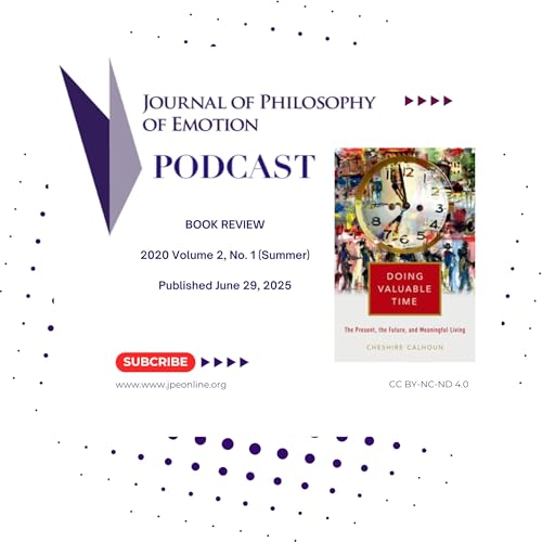 『JPE Book Review: Doing Valuable Time by Cheshire Calhoun』のカバーアート