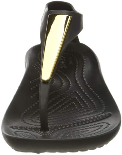 crocs serena metallic bar sandal