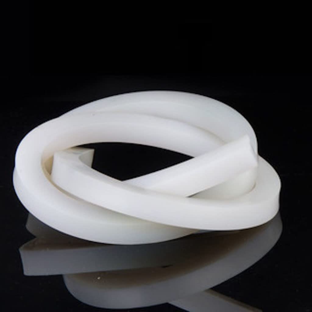 Bande d'étanchéité en mousse, Bande d'étanchéité en mousse de silicone, bande carrée caoutchouc, plusieurs tailles, 10 mètres(7mm X 7mm)