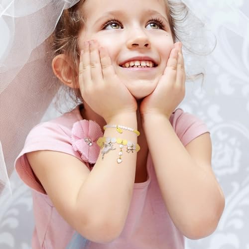Image of Ballerina Bracelet Dance Recital Bracelet Ballerina Blue Bracelet Cute Ballerina Dance Beaded Bracelet Ballerina Friendship Bracelets Ballerina Party Jewellery