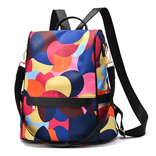 Image of CHERUTY Women Backpack Purse Nylon Anti-theft Fashion Casual Lightweight Travel Shoulder Bag