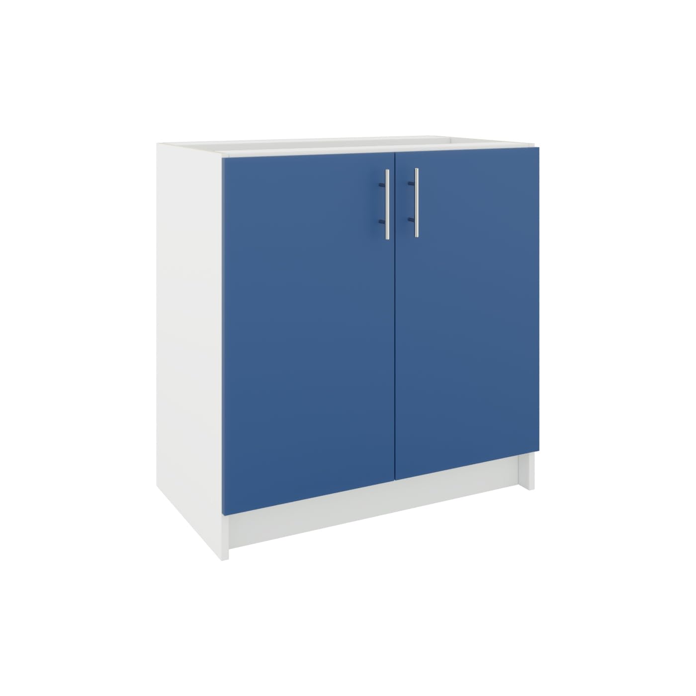 JD Greta Fixed Height 800mm Kitchen Base Cabinet Floor Unit (Without Worktop) โ Navy Matt