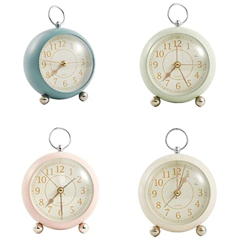 Mini reloj de luz creativo para dormitorios pequeños y mesas de estudio 7