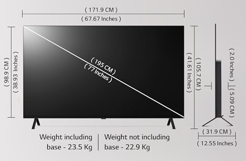 Image of LG 195 cm (77 Inches) OLED B4 Series 4K Ultra HD (3840 x 2160) Smart webOS OLED TV OLED77B46LA