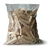 Paquete de 15 kg de trozos pequeos de madera para encender fuegos, hogueras en chimeneas abiertas, estufas de lea, etc.