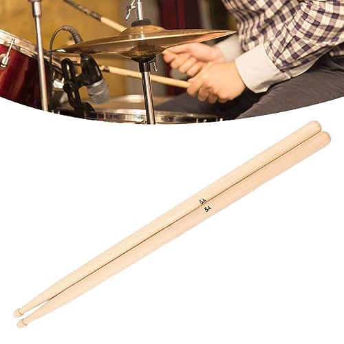 Baquetas 5A de Madera de Hickory para Batería miniatura 5