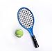 Neakomuki Dollhouse Accessories 1:12 Miniatures Sports Tennis Racket and Ball Set for Mini Dollhouse Cake Topper Landscape Craft Project Decoration