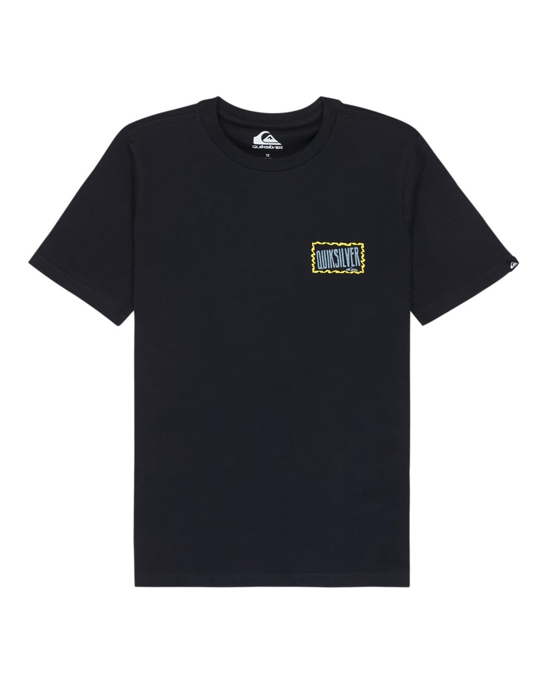 Quiksilver Short-Sleeved T-Shirt EV GOTAM Foam SS Boy's Black 8