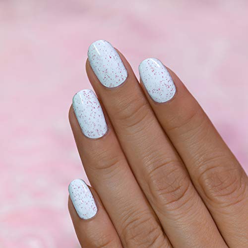 Image of ILNP Clarise - Pastel Baby Blue Speckled Nail Polish