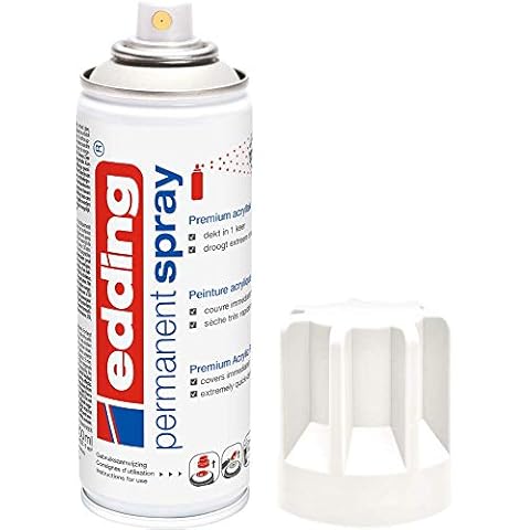 Peinture aérosol Edding 5200 blanc Cover