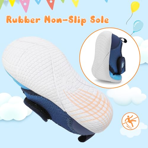 Image of FEETCITY Baby First Walking Shoes Boys Girls Infant Crib Shoes Breathable | Anti-Slip Flexible Lightweight Breathable indoor outdoor sports school walking Activities Travel