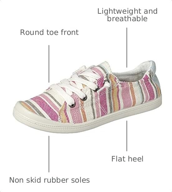 Image of Forever Link Comfort-01 Women's Classic Slip-On Comfort Fashion Sneaker