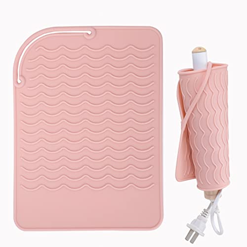 Silicone Heat Mat for Hair Straighteners Heat Proof Protection Mat