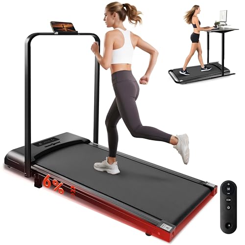 Worldgeil Tapis Roulant Pieghevole Silenziosamente - Mini...