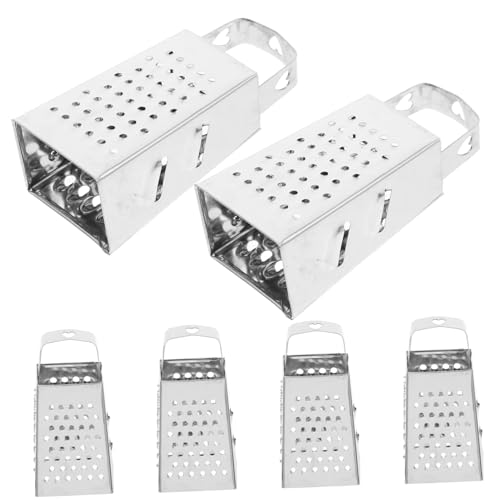 ABOOFAN mini rallador cocina acero inoxidable 6 piezas miniatura 1