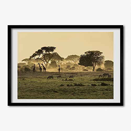 Cadre photo mural 70x50 cm pour habiller un mur vide salon
