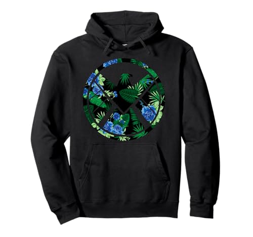 Marvel Agents Of Shield Floral Paradise Icon Sudadera con Capucha
