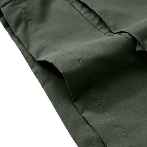 Image of Mens Hiking Cargo Shorts Quick Dry Lightweight Travel Fishing Camping Golf Shorts Summer Knee Length Pants