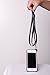 Crossbody iPhone case for Apple 5 / 5S - Black - Purse - Wearable Cell Phone Case
