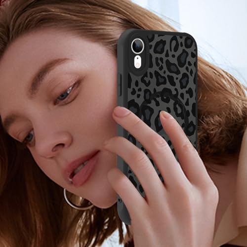 Image of KANGHAR Case for iPhone XR Phone Case Leopard Printed Pattern | Cute Cheetah [Compatible with Magsafe] Protective Magnetic Case for Girls Women Men 6.1 inch