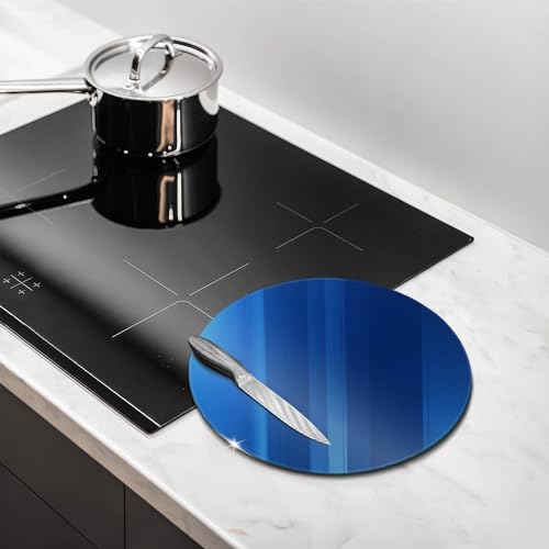 Plaque induction protection 30cm bleue Wallfluent pour cuisson en cuisine - 3
