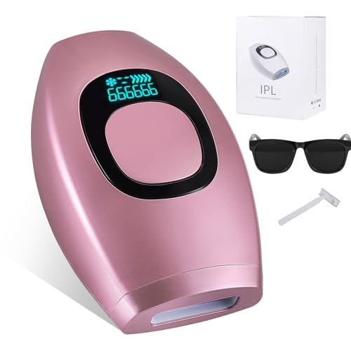 Épilateur Lumière Pulsée de Glace, 2 Modes et 5 Niveaux...