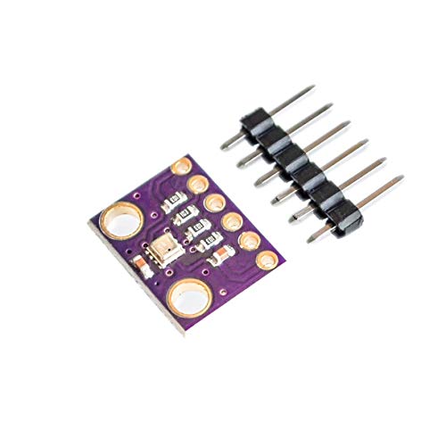 LIGHTHINKING BME280 GY-BME280 Digital Sensor SPI I2C Humidity Temperature and Barometric Pressure Sensor Module 1.8-5V DC High Precision