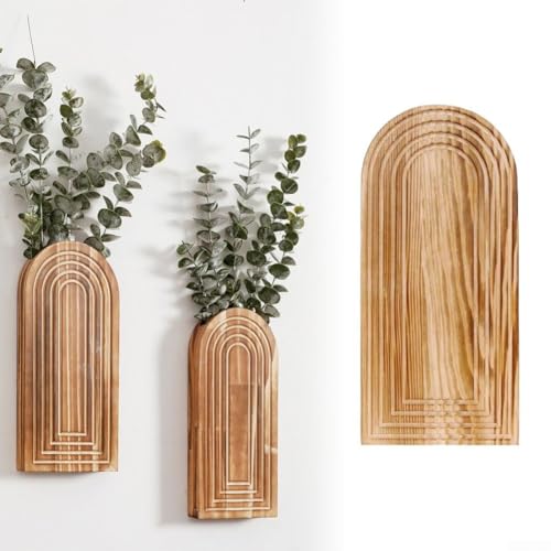 Vase en bois massif Minhe | Créez un cocon de douceur - 8