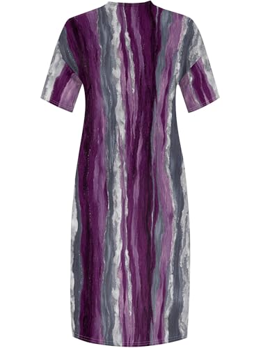 Image of SUZONANA Plus Size Dresses for Curvy Women African Print American Dress Summer Outfits Casual Loose with Pocket