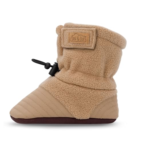 JAN & JUL Fleece Cozy Booties for Babies and Toddlers