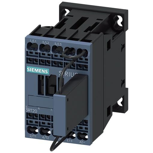 Siemens SIRIUS – Contatore Lexic AC3 5,5 kW 400 V DC 24 V Varistor 3 poli S00