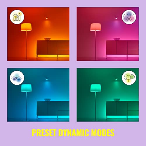 Wiz 120W Par38 Color Led Smart Bulb - Pack Of 6 - E26, Indoor/Outdoor - Connects To Your Existing Wi-Fi - Control With Voice Or App - Works With Google Home, Alexa & Siri Shortcuts #TOP3