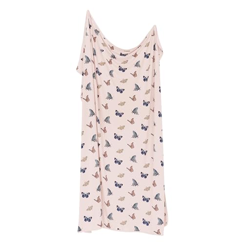Image of KYTE BABY Blush Butterfly Swaddle Blanket