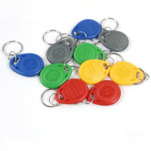 Porte-clés RFID 125 kHz inscriptibles badge de proximité Wiegand 26 bits