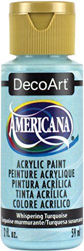 Image of DecoArt DA305-3 Dada305-3 Paint Acrylic Whispering Turquoise 2 Oz