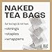 J Mac Botanicals, Organic Lemongrass Tea Bags (100 Count), Certified by Organic Certifiers, Inc. - Quality Tea From Nile Valley, Egypt, Packaged in the USA