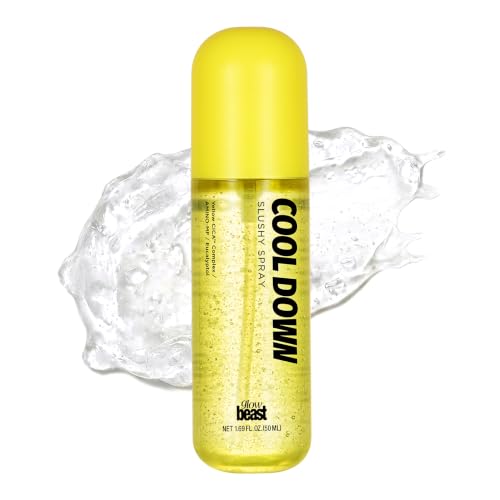 glowbeast COOL DOWN Slushy Spray, Soothing Face...