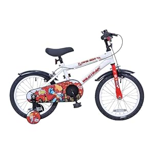 Insync Bikes Ltd WILDTRAK Superhero Kinderfiets, 40,6 cm (16 inch), enkele versnelling, zilver, zilver