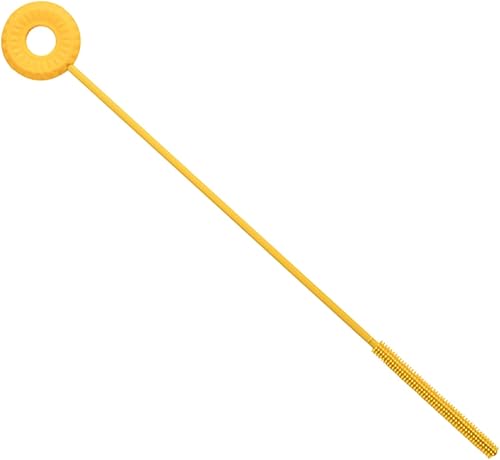 1 paquete de cepillo de silicona para botellas, cepillo limpiador de pajitas pequeñas, cepillos de limpieza de botellas de 9 pulgadas, cepillo de