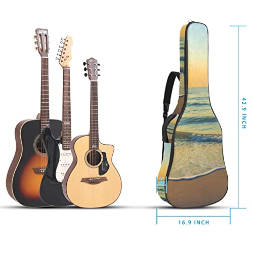 Housse de transport étanche pour guitare avec bandoulière réglable Motif fleurs et papillons Rose, Multicolore 05, 42… - Les Beatles, Paul McCartney, John Lennon, RIngo Starr, George Harrison Housse de transport étanche pour guitare avec bandoulière réglable Motif fleurs et papillons Rose, Multicolore 05, 42… – Image 6