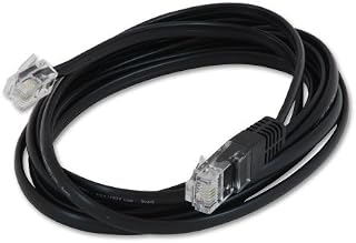 LINDY 3m RJ-11 to RJ-45 Modem Data Cable, Black