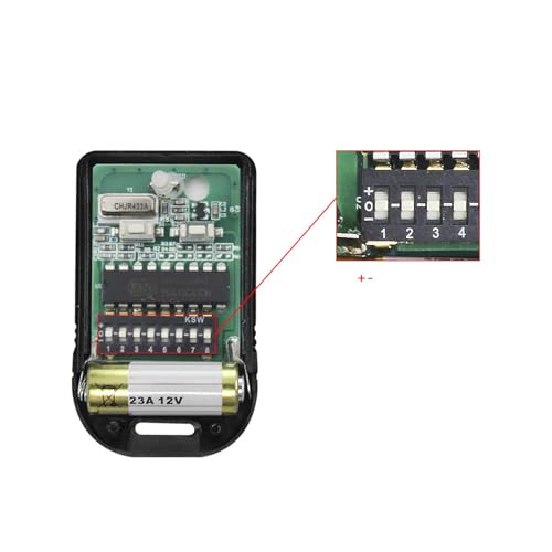 Generic Controle remoto de garagem automática, abridor de porta de garagem para portas e janelas elé