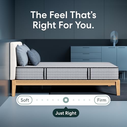 Image of Siena 10 inch Signature Hybrid California King Mattress - Medium Firm - Memory Foam & Innerspring System - 180-Night Trial - Pressure-Relief - Mattress in a Box