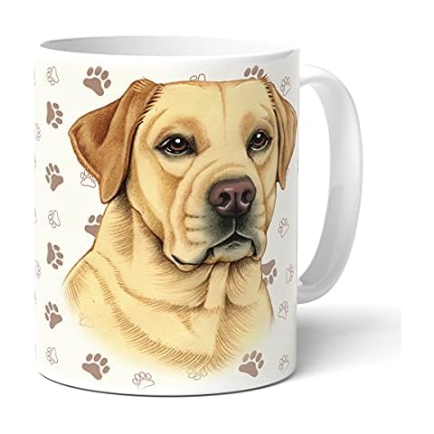 Taza de Labrador con texto en inglés Cover