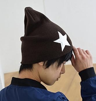 ニット帽 星柄　always do what you should do ニット帽 星柄 always do what you should do
